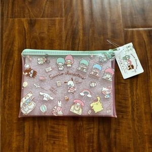 Sanrio Character Clear Zipper Bag